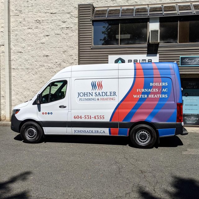 It was a pleasure working with the team from @johnsadlerplumbingandheating again! Thank you for your business and have a great weekend! 🙏  ****************************************************  #graphics #print #advertising #wraplife #wrapshop #wrappedworld #wrapstyle #commercialwraps #vehiclegraphics