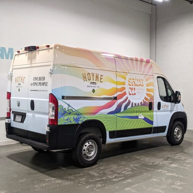 Another mobile billboard on the road for our friend with @hoynebrewing! What’s your favourite beer from Hoyne? 🍺  ******************************************************  #beer #hoynebrewing #vehiclewrap #vinyl #layednotsprayed #wraptools #wraplife #carwrappers #wrapshop #commercialwraps