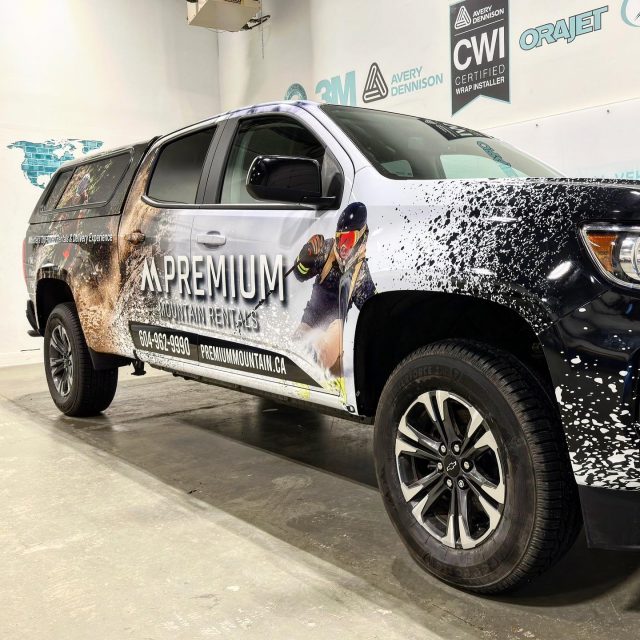 From dirt to snow, the amazing team with @premiummountain has you covered! They are Whistler’s premium equipment rental company. 🔥

We teamed up for a full wrap on their truck and canopy. Thank you working with Prima! 

*****************************************************

#design #vinylwraps #cars #vehiclewrap #vinyl #layednotsprayed #wraptools #wraplife #carwrappers #wrapshop #wrappedworld #wrapstyle #commercialwraps