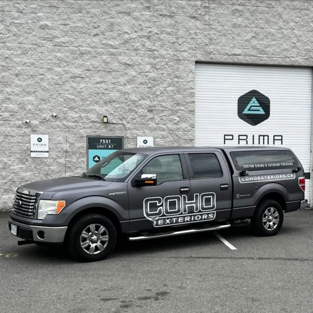 We are stoked to have teamed up with @cohoexteriors for a new logo design and truck wrap! For their truck, we first installed a full exterior wrap with 3M Matte Dark Grey vinyl. We then added some gloss laminated decals and look at them pop! 😍

******************************************************

#logo #logodesign #truck #truckwrap #ford #truckgraphics #coho #mattewrap #matte