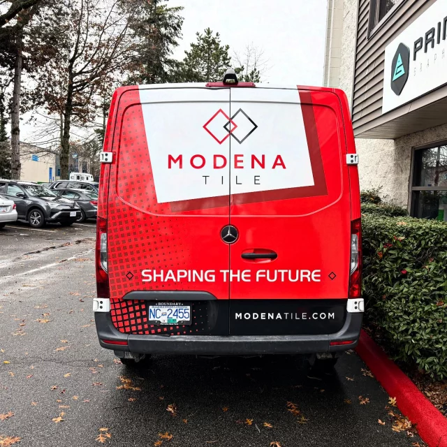 We are stoked to work with @modena_tile_ for the graphics updates for their fleet! It’s always a pleasure working with Dejan and his team. We appreciate your business always 🙏

*****************************************************

#design #vinylwraps #cars #vehiclewrap #vinyl #layednotsprayed #wraptools #wraplife #carwrappers #wrapshop #wrapstyle #commercialwraps