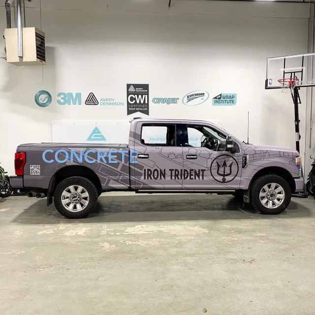 This first of many for the team with @irontridentconcrete! We installed a multi-layer wrap, including both matte and gloss laminated prints. All ready to hit the road and let their advertising get noticed 😍

*******************************************************

#truck #truckwrap #truckgraphics #vehiclewrap #vinyl #layednotsprayed #wraptools #wraplife #carwrappers #wrapshop #wrapstyle #commercialwraps