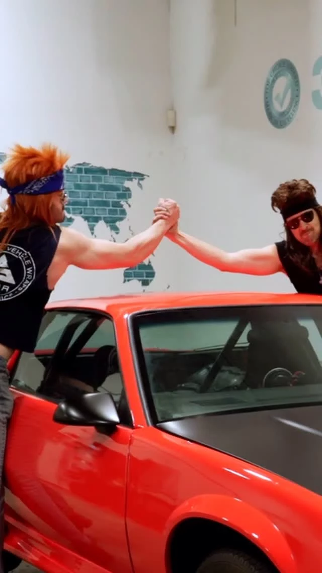 Ever seen 80s rockstars wrap a Camaro in fiery red vinyl? Check out the full versions of this video on our YouTube channel. Link in our bio 🔥

*******************************************************

#80s #rockstar #vinyl #wrap #vehiclewrap #wrapshop #wraplife #camaro #camarowrap #3m