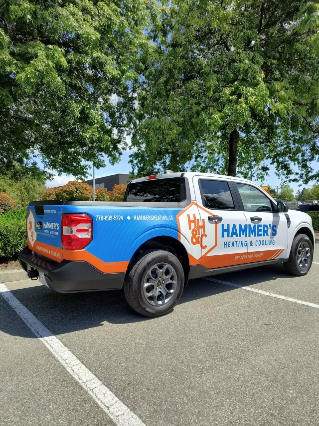 We always have a blast working with the team over at @hammersheating! For this vehicle, we installed a partial wrap, using matte laminated graphics. Can’t miss these beauties on the road! Have a great weekend everyone 🙌

***************************************************

#truck #truckwrap #truckgraphics #graphics #wraps #brand #advertising #vehiclegraphics #adsonwheels