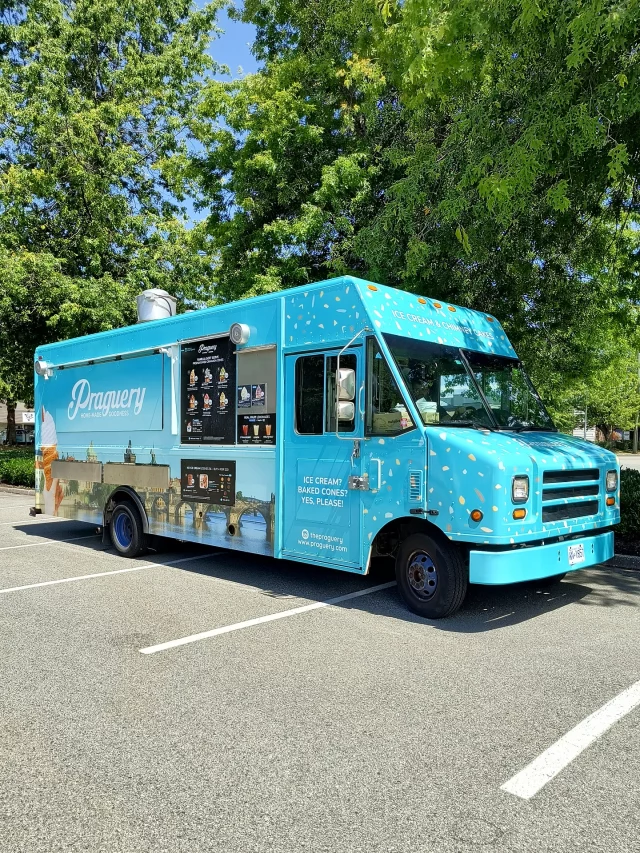 🚚✨ Serving up sweet treats and sweet graphics! We had a blast working with @thepraguery to wrap their food truck in eye-catching, mouthwatering style. From design to install, Prima Graphics brought the flavour to the streets! 🍦🔥

Ready to turn your vehicle into a rolling billboard? Let’s make your brand stand out—just like this one.

#PrimaGraphics #FoodTruckWrap #ThePraguery #VehicleWraps #VanGraphics #WrapLife #BrandOnWheels #StreetMarketing