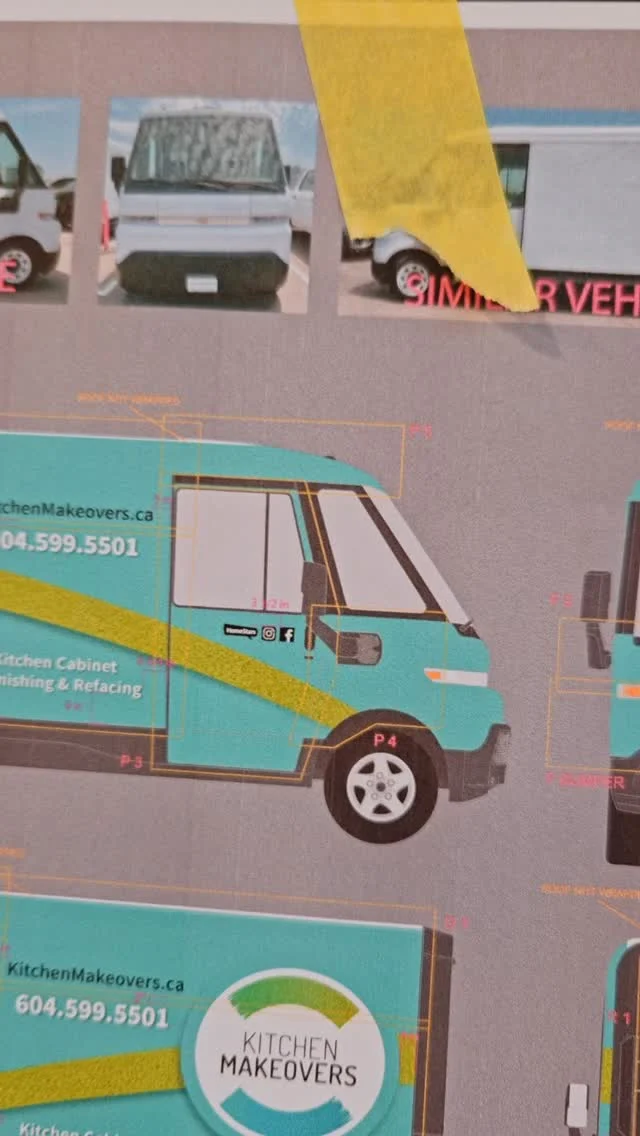 Watching our clients grow never gets old 🙌

This full vehicle wrap was done for Kitchen Makeovers, a long-time client we’ve had the pleasure of working with for years. Seeing their fleet expand is a reminder of why we love what we do—helping local businesses stand out and scale with confidence.

Huge thank you to @kmvancouver for the continued trust and support. We’re proud to be part of your journey.

#vehiclewraps #vehicleadvertising #vehiclegraphics #print #graphic graphics design commercialwraps  wrapshop