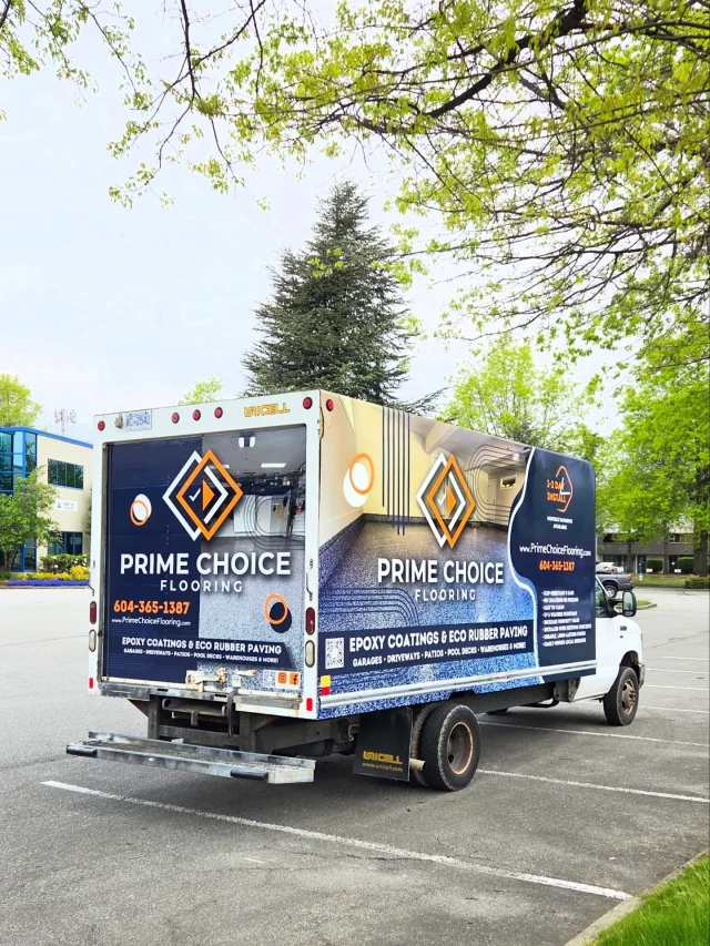 Nothing says “flooring the competition” like a freshly wrapped cube truck 😎🔥

We had a blast transforming this cube truck for our awesome customer @primechoiceflooring with a bold custom vehicle wrap designed to stand out all over the Lower Mainland!

Big thanks to Prime Choice Flooring for trusting us with another eye-catching project! Keep an eye out for this one on the road 👀

#PrimaGraphics #VehicleWraps #CubeTruckWrap #PrimeChoiceFlooring