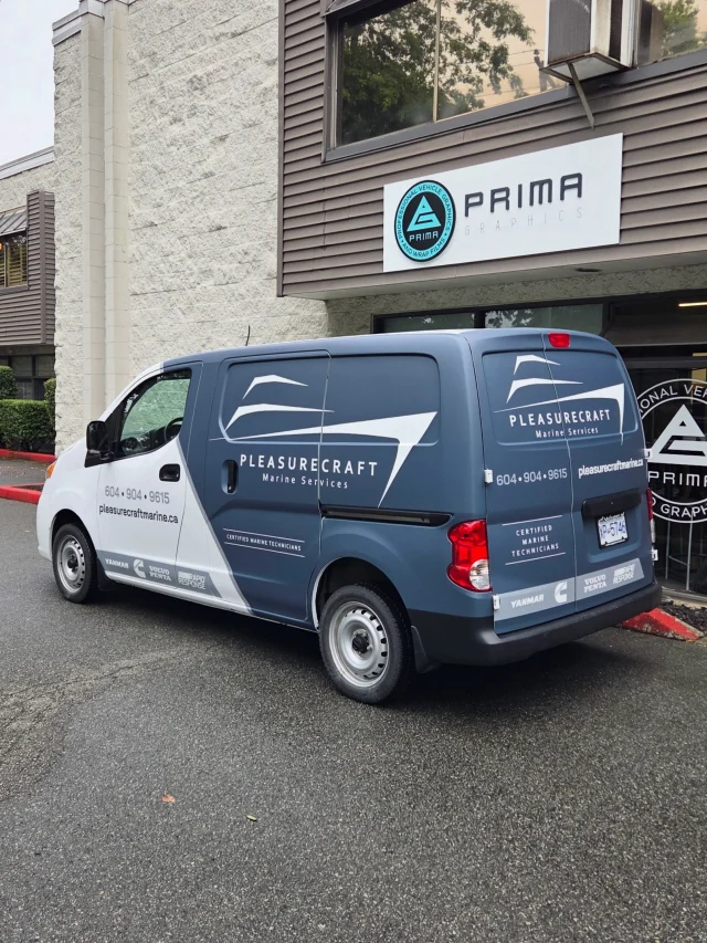 🚤 Clean. Bold. Built to stand out.

We had the pleasure of designing, printing, and installing this matte laminated partial wrap for @pleasurecraftmarineservices, and we’re loving the finished result! 👌

A matte laminated partial wrap creates an awesome contrast against the factory paint, making the graphics pop and helping the branding stand out from every angle. It’s a cost-effective way to turn your work vehicle into a professional, eye-catching advertisement that works for your business wherever you go.

Looking to make your fleet stand out across the Lower Mainland? Our team handles everything from design to print and installation—all in-house.

📍 Proudly serving the Lower Mainland
📞 Contact Prima Graphics today to get your fleet noticed!

#PrimaGraphics #VehicleWraps #PartialWrap #MatteLaminate #FleetGraphics