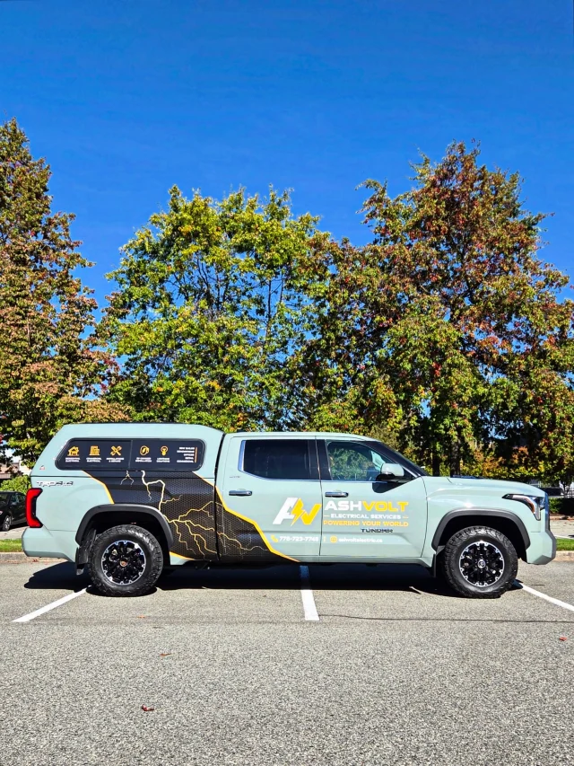 ⚡️⚡️ NOW THAT’S ELECTRIC! ⚡️⚡️

We recently powered up this ride for @ashvoltelectric with a custom partial vehicle wrap from Prima Graphics! 🔌🚐

You don’t always need a full wrap to make a BIG impact on the road. A well-designed partial wrap can deliver serious visibility, brand recognition, and a professional look — without putting your entire wrap budget into covering every square inch.

⚡️ Bold graphics
⚡️ Strategic coverage
⚡️ Maximum road presence
⚡️ Smarter use of your budget

From design → print → production → installation, we handle everything in-house to make sure your graphics are looking ⚡️ ELECTRIC ⚡️ from start to finish.

Want your work vehicle to spark some attention around the Lower Mainland? 🔥⚡️

📲 Give Prima Graphics a call and let’s get your brand charged up!

#PrimaGraphics #AshVoltElectric #VehicleGraphics #PartialWrap #VehicleWrap