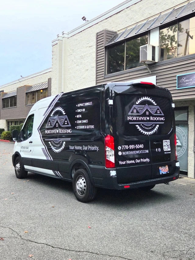 🏠 A fresh new look for @northviewroofing! 🚐✨

We gave this van a bold partial wrap that delivers plenty of road presence without needing to go full coverage.

At Prima Graphics, we take care of the entire process from start to finish — custom design, material preparation, vehicle prep, printing, and professional installation — all handled by our team under one roof.

Partial wraps are a great way to make a big visual impact while keeping the project budget-friendly. Clean, professional, and built to get your business noticed wherever the road takes you. 👀

Thanks to the team at Northview Roofing for trusting Prima Graphics with the new look!

📍 Serving businesses throughout the Lower Mainland

#PrimaGraphics #NorthviewRoofing #VehicleGraphics #VehicleWraps #PartialWrap